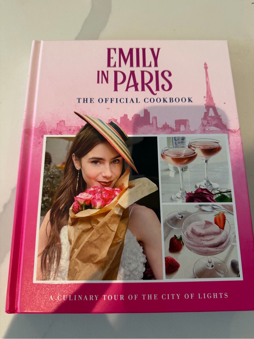Emily in Paris Official Cookbook - Pink Hardcover